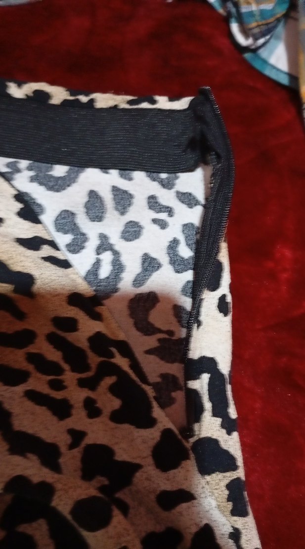 Leopar Desenli Uzun Kadın Etek - Görsel 2