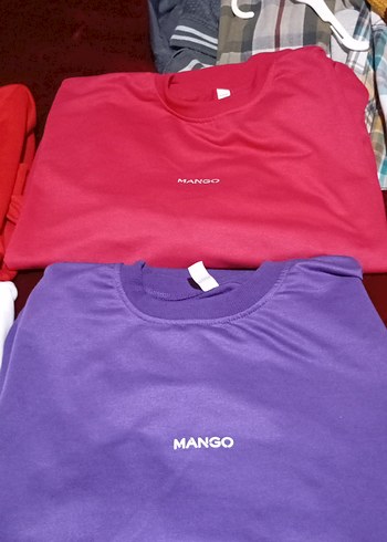 MANGO Kadın Renkli Baskılı Tişört - Görsel 3