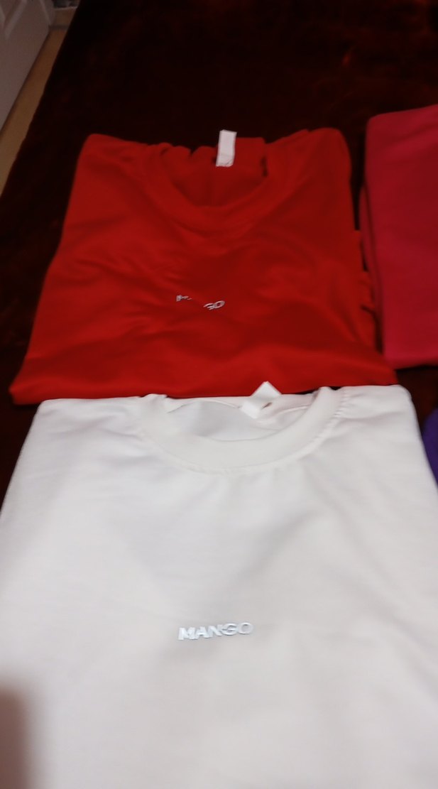 MANGO Kadın Renkli Baskılı Tişört - Görsel 2