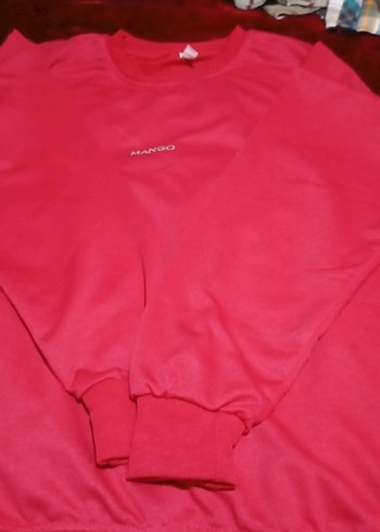 fuşya renk bayan sweat - Görsel 4