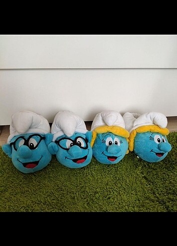  Beden Smurfs ev ayakkabıları