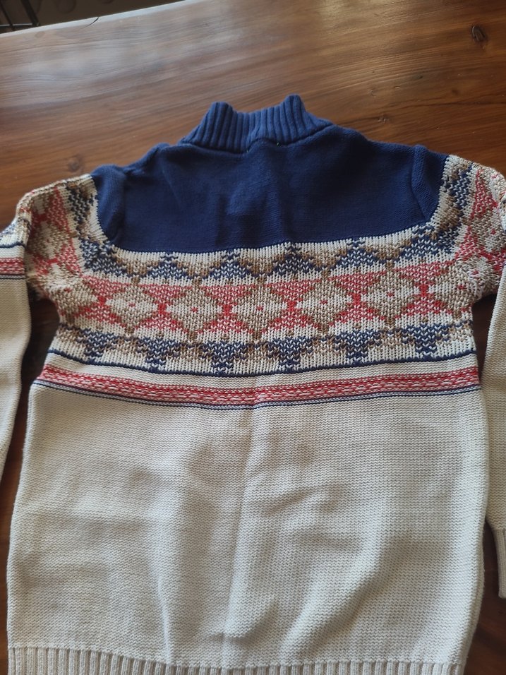 Erkek Çocuk Desenli Triko Kazak - Görsel 4