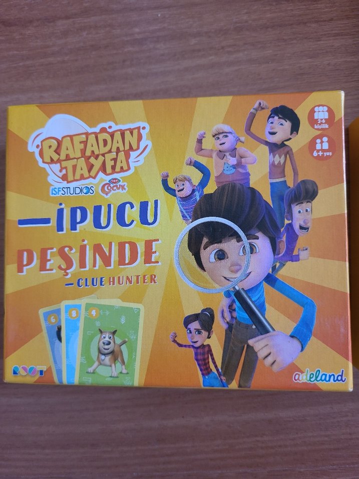 Rafadan Tayfa İpucu Peşinde Kart Oyunu - Görsel 2