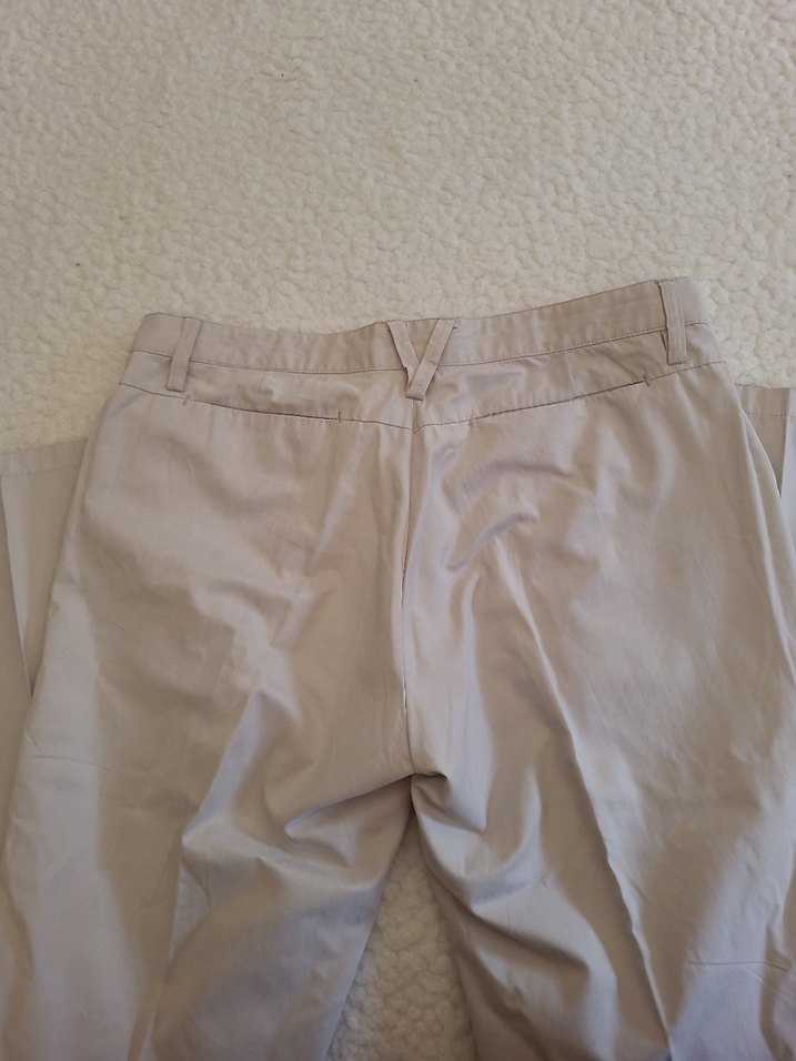 Bej pamuklu Kumaşlı de facto  Pantolon - Görsel 4