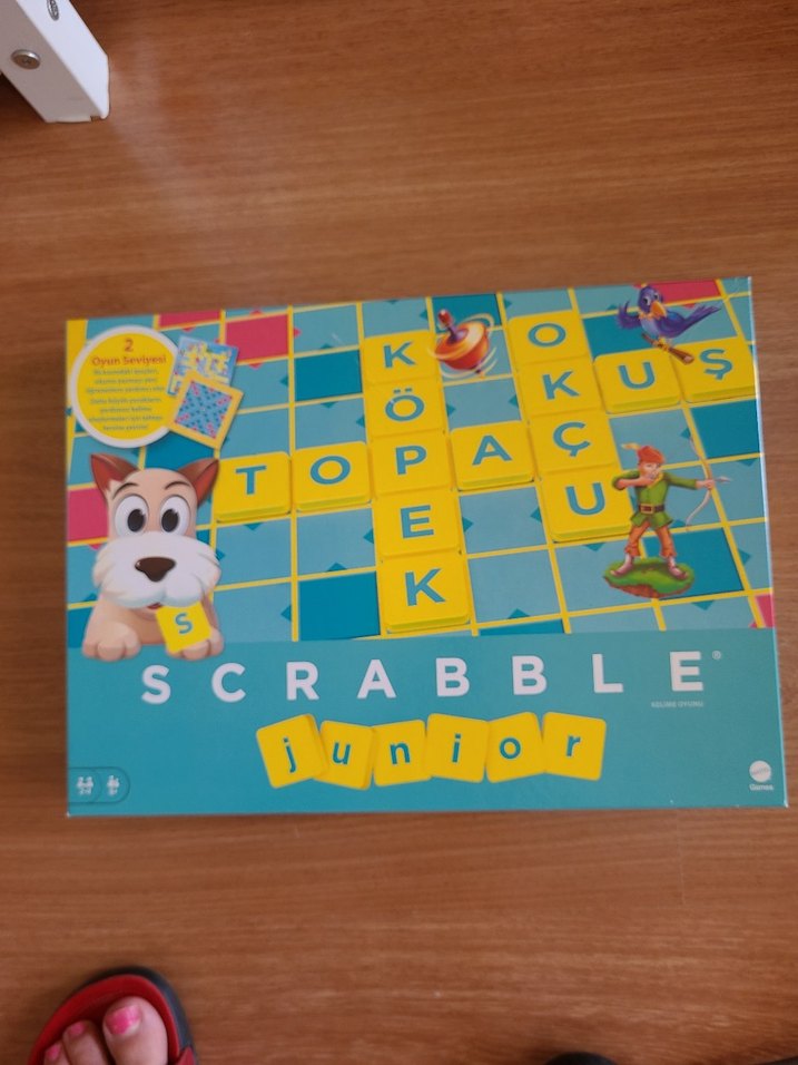Renkli Scrabble junior Kelime Oyunu - Görsel 2