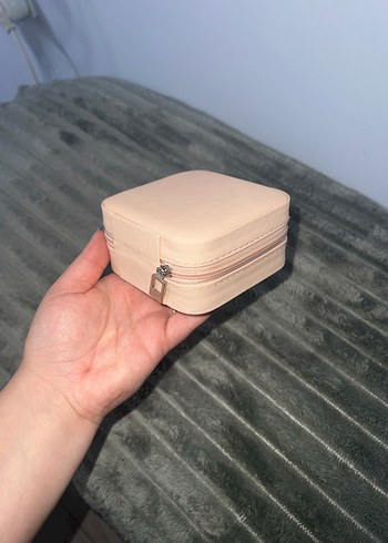 Bej Pastel Takı Organizer Kutusu