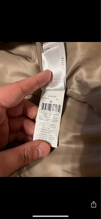 36 Beden Network blazer ceket