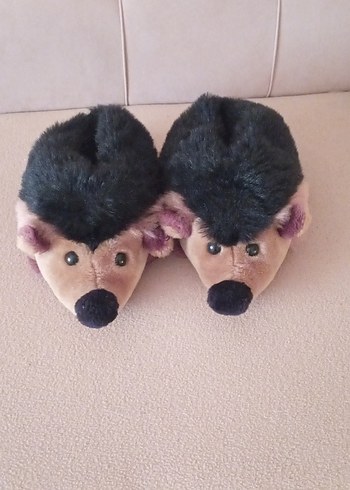Peluş Kirpi Ev Terliği