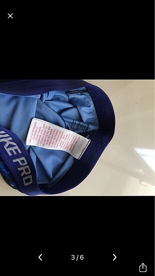 s Beden Orijinal Nike pro şort