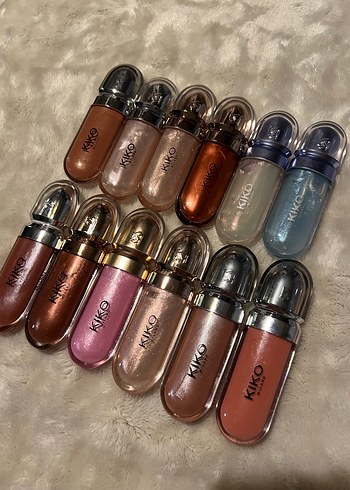 KIKO lip gloss ışıltılı