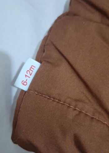 Kapüşonlu Kahverengi Erkek Çocuk Yeleği - Görsel 3