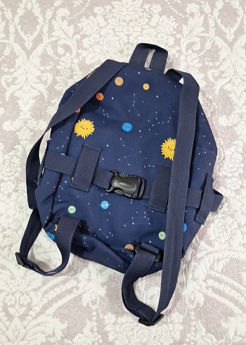 Gezegen Desenli Çocuk Okul Çantası - Görsel 2
