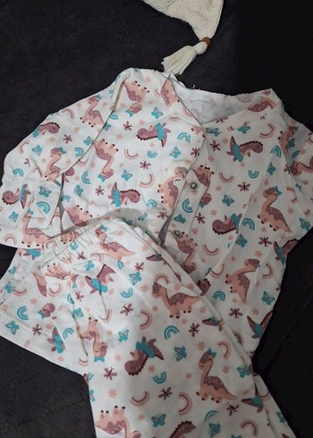 uzun kollu bebek pijama takimi - Görsel 2