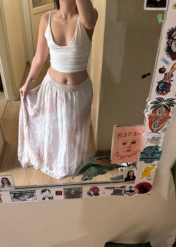 İpek bohem etek - Görsel 3