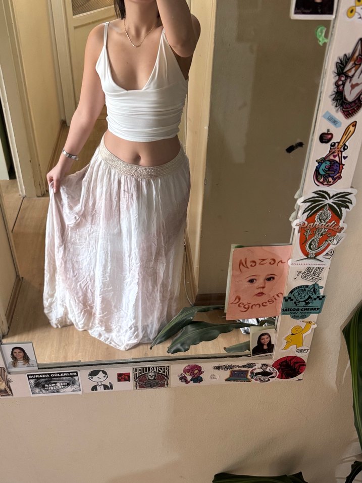 İpek bohem etek - Görsel 3