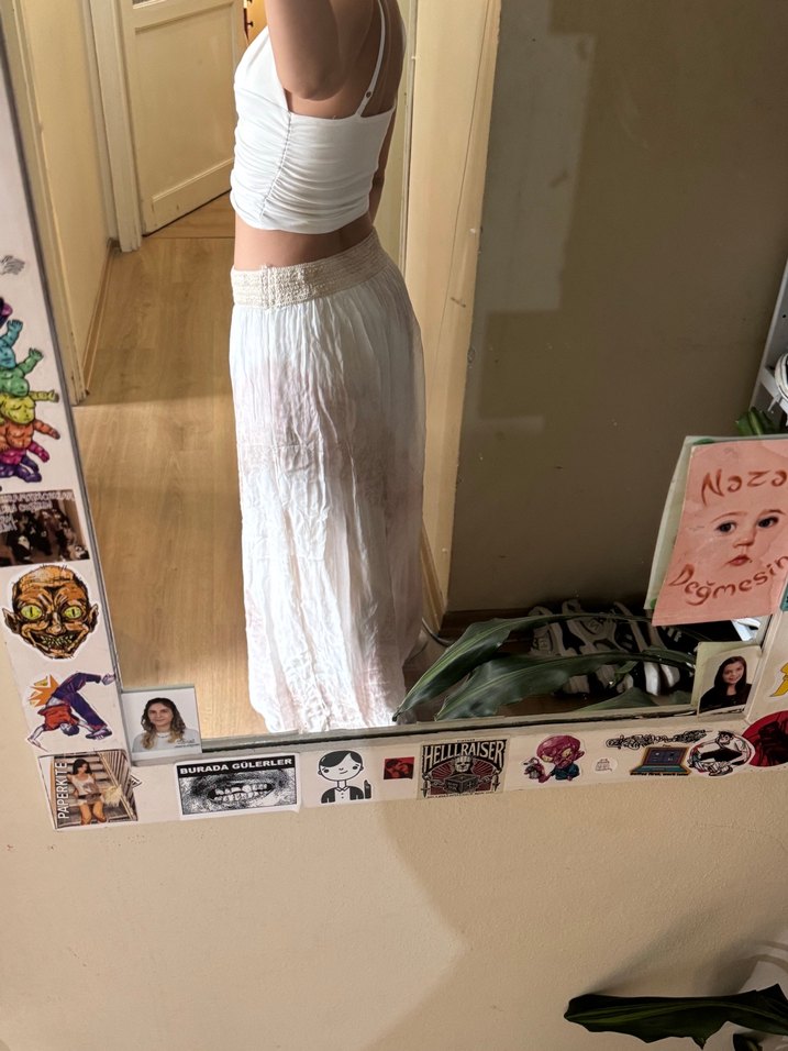 İpek bohem etek - Görsel 2