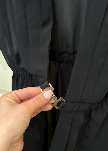 Siyah transparan üst - Görsel 4