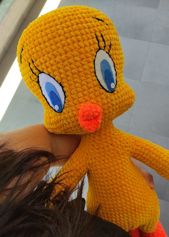 Walt Disney World Renkli Sarı Örgü örgü Oyuncak