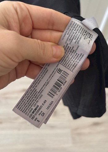 Siyah mango kare yaka elbise - Görsel 4