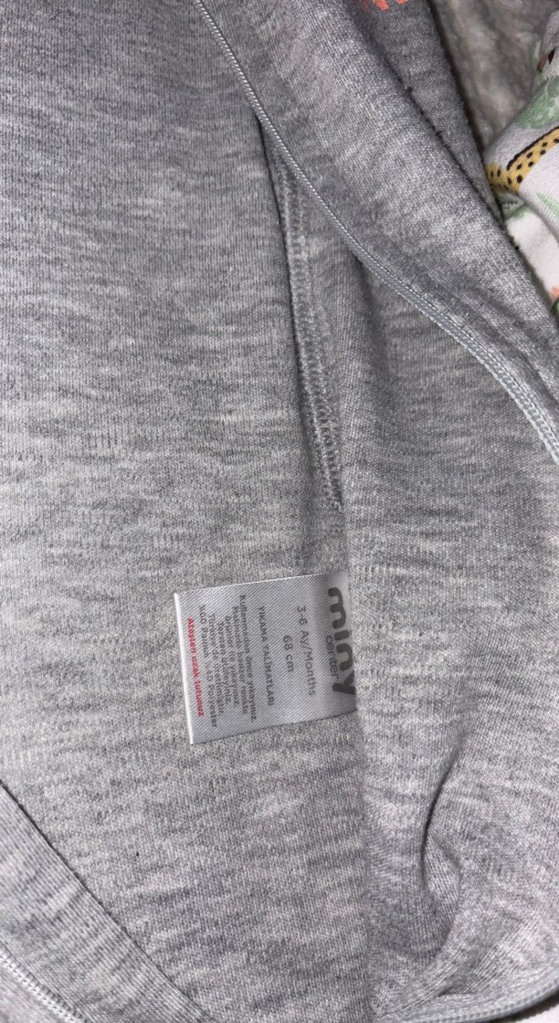 Gri ve Desenli Bebek Tulumları - Görsel 4