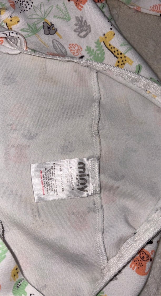 Gri ve Desenli Bebek Tulumları - Görsel 5