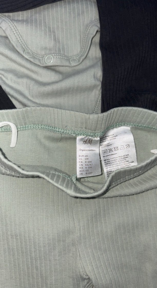 H&M Bebek Erkek Takım Uzun Kollu Pamuk - Görsel 5