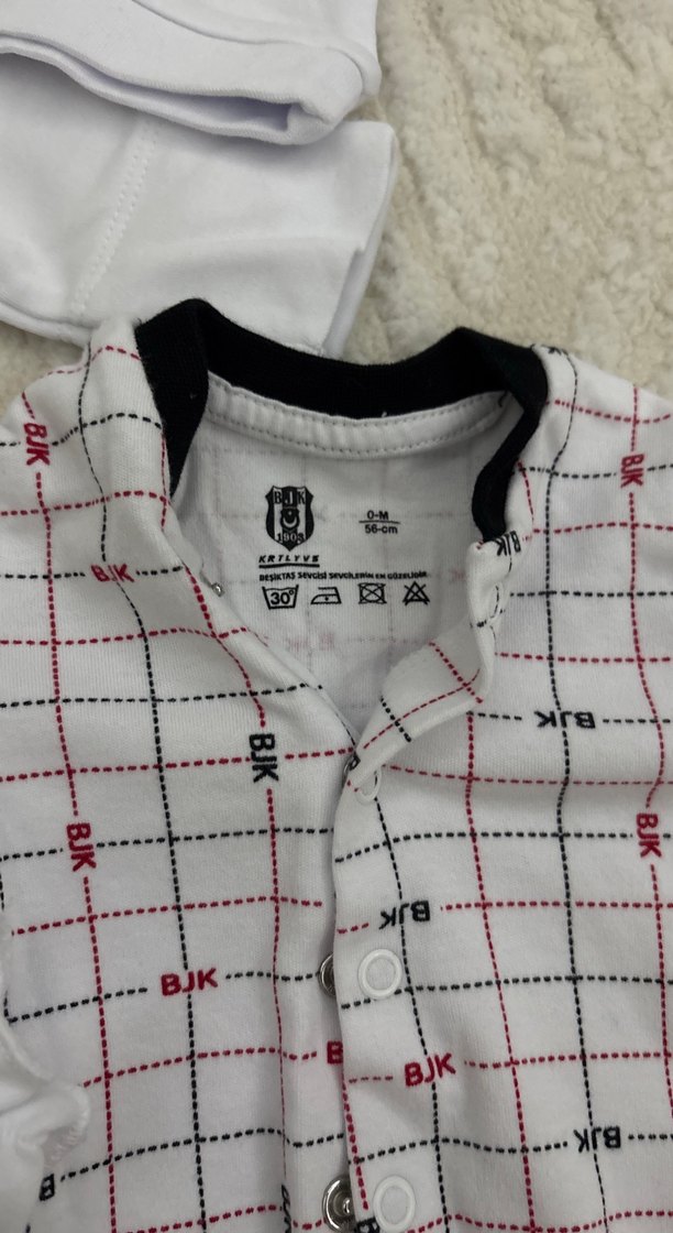 Bebek Erkek 4'lü Sokak Stili Kıyafet Seti yeni doğan - Görsel 3