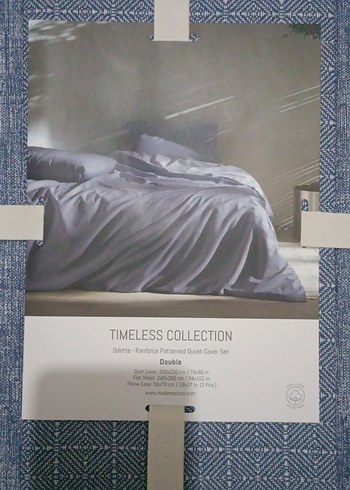 Mavi Desenli Çift Kişilik Nevresim Takımı - Görsel 2