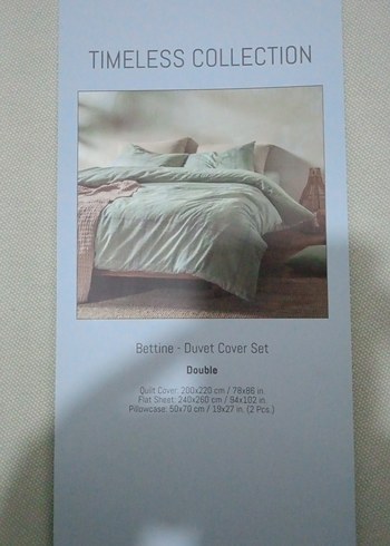 Khaki Desenli Nevresim Takımı çift kişilik - Görsel 2