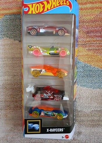 Hot Wheels X-RAYCERS Çoklu Oyuncak Araba Seti