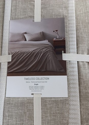 Madame Coco Tek Kişilik Baskılı Nevresim Takımı