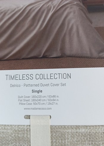 Madame Coco Madame Coco Tek Kişilik Baskılı Nevresim Takımı