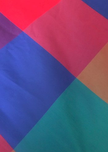 Kareli tafta ici pamuklu yatak ortusu - Görsel 5