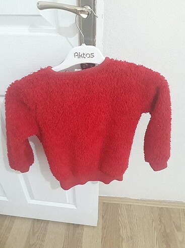 6 Yaş Beden bordo Renk Polar hırka 