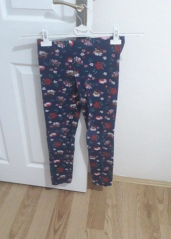 Kız Çocuk Çok Renkli Desenli Tayt - Görsel 2