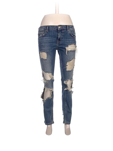 Zara Jean / Kot %70 İndirimli.