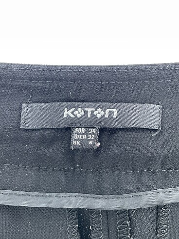 34 Beden siyah Renk Koton Kumaş Pantolon %70 İndirimli.