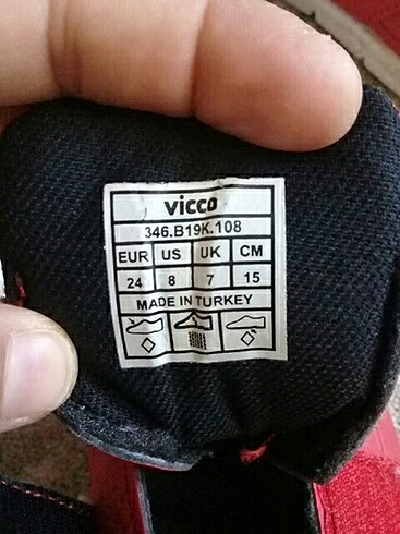 24 Beden Erkek çocuk spor ayakkabı