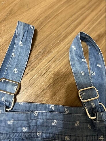 Hamile kot jean elbise - Görsel 6