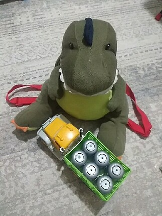 Dinazor çanta ve tüpçü kamyonu