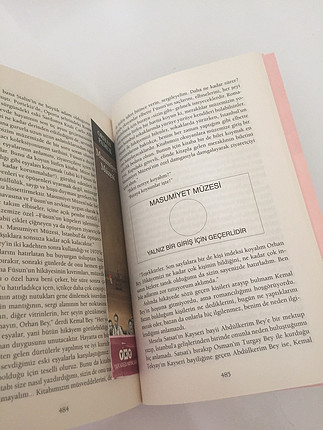diğer Beden Roman kitap masumiyet müzesi