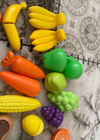 Oyuncak Mutfak Seti ve Yiyecekler - Görsel 7