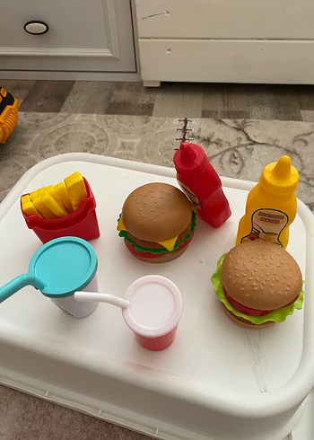 Oyuncak Mutfak Seti ve Yiyecekler - Görsel 3