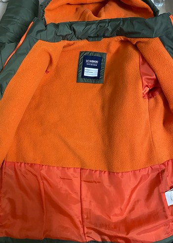 LC Waikiki Erkek Çocuk Haki Fermuarlı Mont - Görsel 10