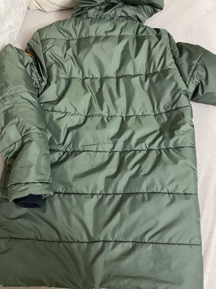 LC Waikiki Erkek Çocuk Haki Fermuarlı Mont - Görsel 4