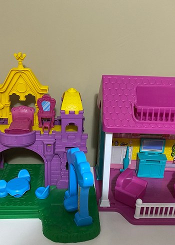 Oyuncak Ev ve Kale Seti - Görsel 2