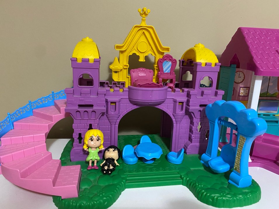 Oyuncak Ev ve Kale Seti - Görsel 4