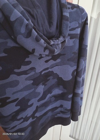 GAP Erkek Çocuk Kapüşonlu Fermuarlı Sweatshirt - Görsel 6