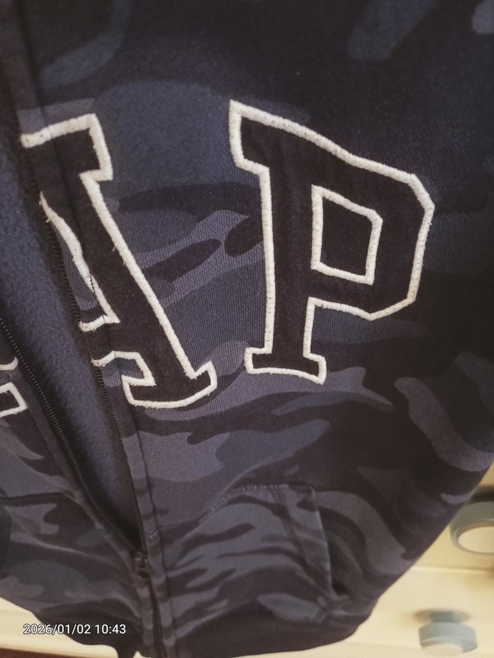 GAP Erkek Çocuk Kapüşonlu Fermuarlı Sweatshirt - Görsel 3