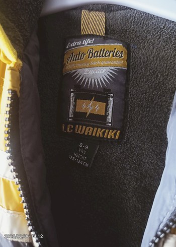 Lcw Sarı Gri Kapüşonlu Erkek Çocuk Yelek - Görsel 2